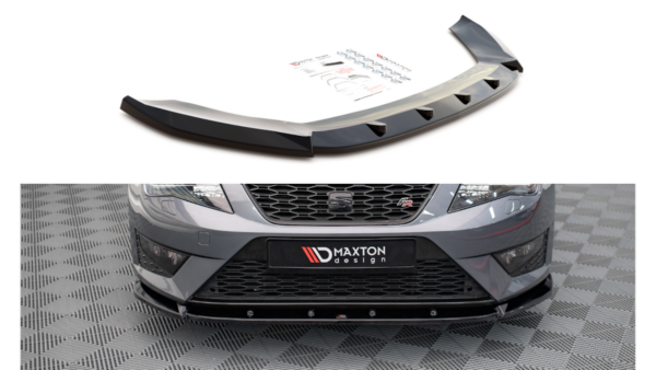 Splitter Seat Leon FR Cupra III Front v.1 Gloss Black