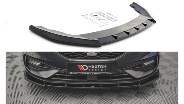 Splitter Seat Leon FR IV Front v.1 Gloss Black