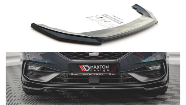 Splitter Seat Leon FR IV Front v.4 Gloss Black