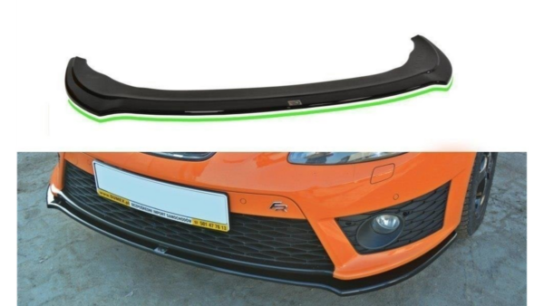 Splitter Seat Leon II Cupra FR Facelift Front v.2 Gloss Black