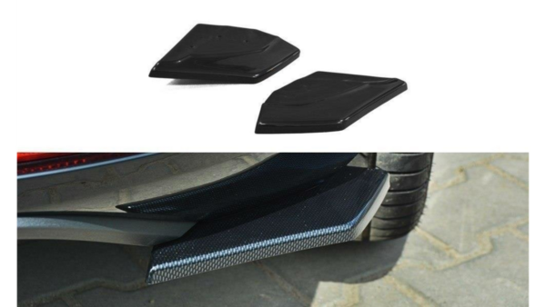 Splitter Seat Leon III Cupra FR Rear Side Gloss Black