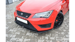 Splitter Seat Leon III Cupra FR Front Gloss Black