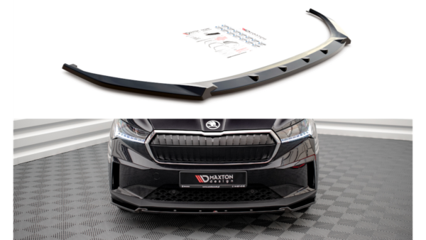 Splitter Skoda Enyaq iV Front v.2 Gloss Black