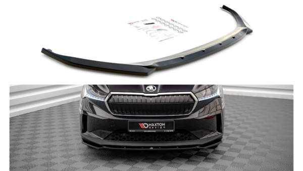Splitter Skoda Enyaq iV Front v.3 Gloss Black