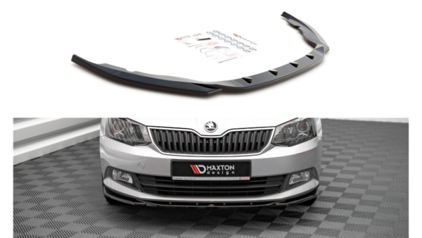 Splitter Skoda Fabia III Front v.2 Gloss Black