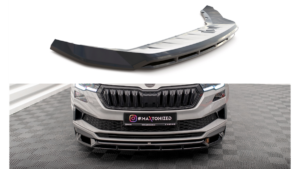 Splitter Skoda Karoq I Facelift Sportline Front Gloss Black