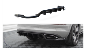 Splitter Skoda Kodiaq I Facelift RS Rear Central with Diffuser
