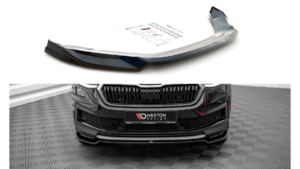 Splitter Skoda Kodiaq I Facelift Front v.2 Gloss Black