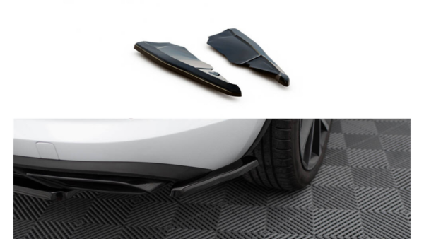 Splitter Skoda Kodiaq I RS Rear Side Gloss Black