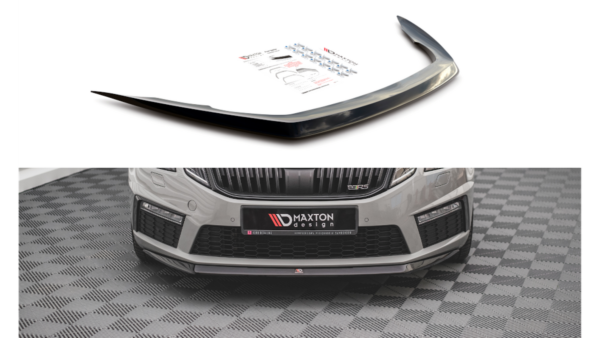 Splitter Skoda Octavia III Facelift RS Front v.1 Gloss Black