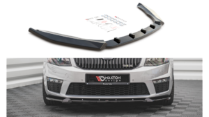 Splitter Skoda Octavia III RS Front v.3 Gloss Black