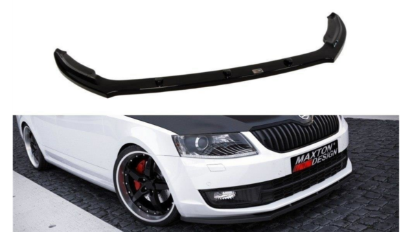 Splitter Skoda Octavia III Front v.2 Gloss Black