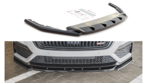 Splitter Skoda Octavia IV RS Front v.3 Gloss Black