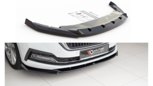 Splitter Skoda Octavia IV Front v.1 Gloss Black