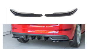 Splitter Skoda Scala Rear Side Gloss Black