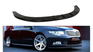 Splitter Skoda Superb II Front for Sport Spoiler Bumper Gloss Black