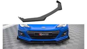 Splitter Subaru BRZ Facelift Front Pro v.1 + flaps Black-Red