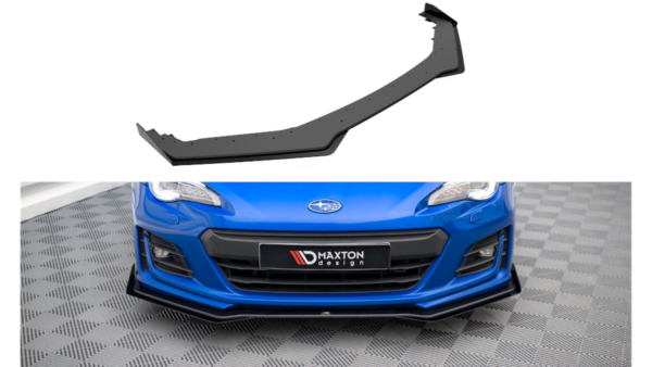 Splitter Subaru BRZ Facelift Front Pro v.1 + flaps Black-Red