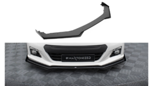 Splitter Subaru BRZ Mk1 Front Street Pro Black + Gloss Flaps