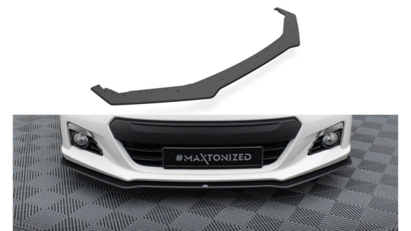 Splitter Subaru BRZ Mk1 Front Street Pro Black-Red