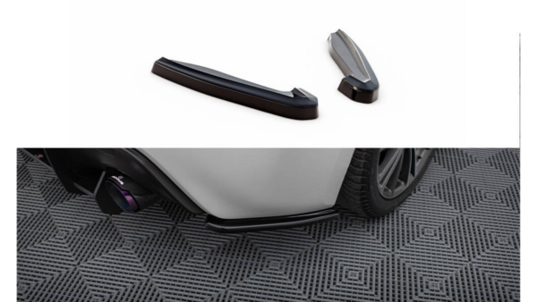 Splitter Subaru BRZ Rear Side v.1 Gloss Black