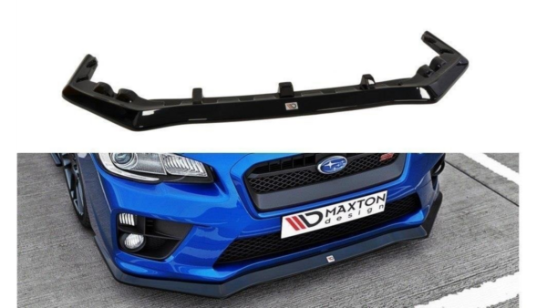 Splitter Subaru Impreza IV WRX STI Front v.1 Gloss Black