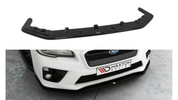 Splitter Subaru Impreza IV WRX STI Front v.2 Gloss Black