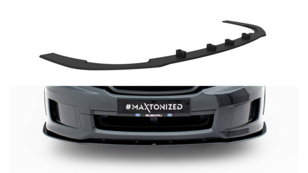 Splitter Subaru Impreza WRX STI Mk3 Facelift Front Street Pro Black