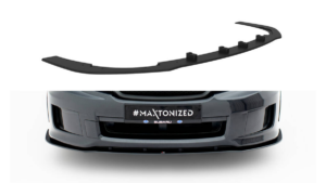 Splitter Subaru Impreza WRX STI Mk3 Facelift Front Street Pro Black-Red