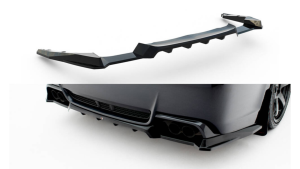 Splitter Subaru Impreza WRX STI Mk3 Facelift Rear Central with Diffuser