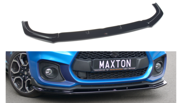 Splitter Suzuki Swift VI Sport Front v.1 Gloss Black