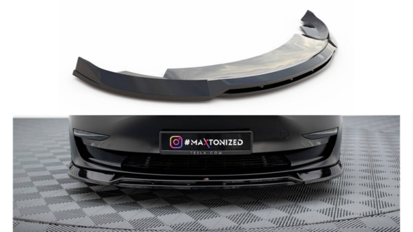 Splitter Tesla Model 3 Front v.3 Gloss Black