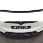 Splitter Tesla Model X Front v.1 Gloss Black