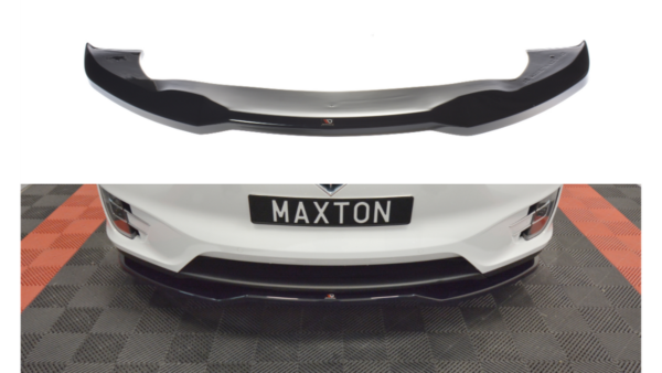 Splitter Tesla Model X Front v.2 Gloss Black