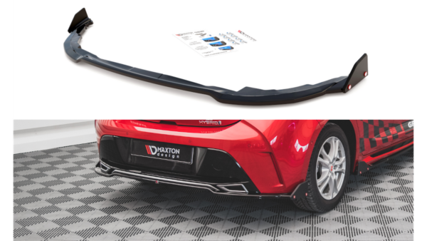 Splitter Toyota Corolla XII GR Sport Rear Central + flaps Gloss Black