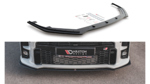 Splitter Toyota GR Yaris IV Front Racing Durability Black-Red