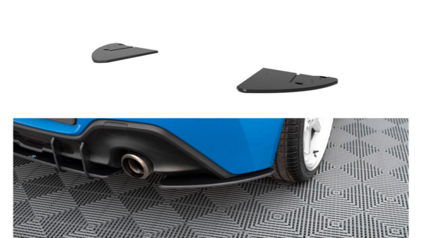 Splitter Toyota GR86 Rear Side Street Pro v.1 Black