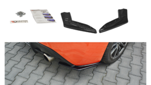 Splitter Toyota GT86 Facelift Rear Side v.1 Gloss Black