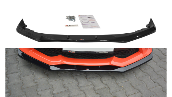 Splitter Toyota GT86 Facelift Front v.1 Gloss Black