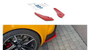 Splitter Toyota Supra V Rear Side v.2 Gloss Black