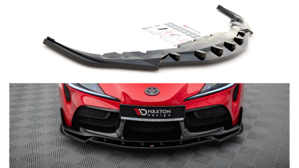 Splitter Toyota Supra V Front v.4 Gloss Black
