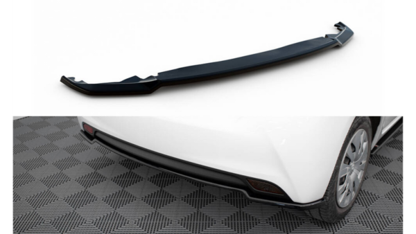 Splitter Toyota Yaris III Facelift Rear Central