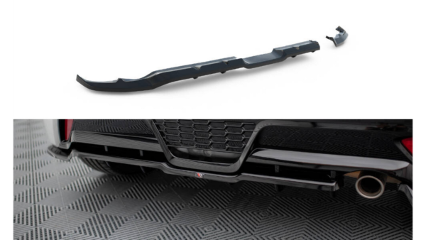 Splitter Toyota Yaris IV GR Sport Rear Central with Diffuser