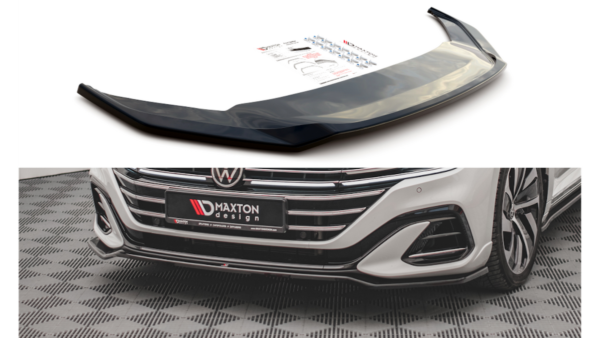Splitter Volkswagen Arteon R-Line Facelift Front v.3 Gloss Black