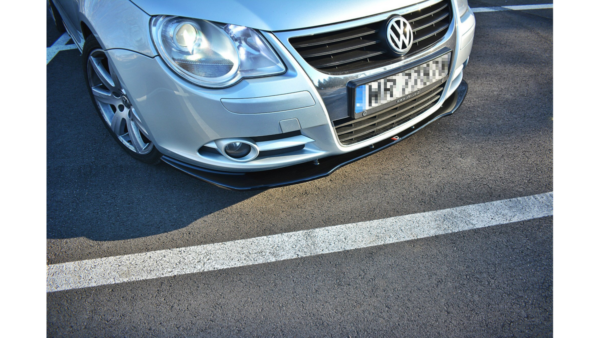 Splitter Volkswagen EOS Front v.1 Gloss Black