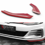 Splitter Volkswagen Golf 7 Facelift GTI Front Side Red
