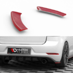 Splitter Volkswagen Golf 7 Facelift GTI Rear v.2 Gloss Black