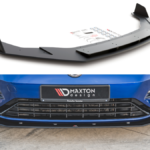 Splitter Volkswagen Golf 7 Facelift R Front Racing Durability v.2 Black