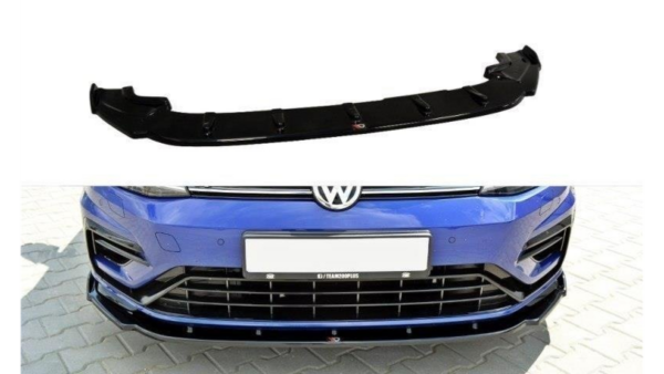 Splitter Volkswagen Golf 7 Facelift R Front v.1 Gloss Black