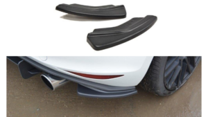 Splitter Volkswagen Golf 7 GTI Rear Side Gloss Black